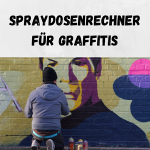 Spraydosenrechner für Graffitis